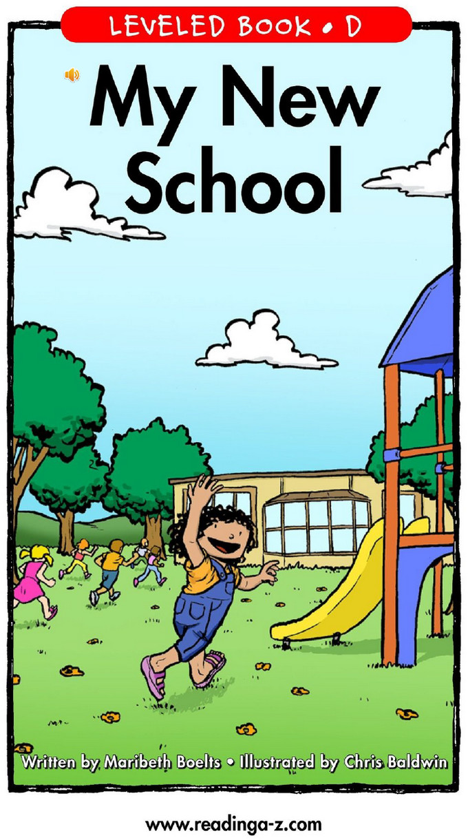 英语读本My New School_快乐麦田官网│学慧苑TK素质成长、Ai智阅读、孩子的第二个书房
